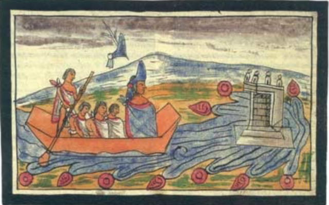 Visión de los vencidos (dos secciones: “Los presagios, según los informantes de Sahagún” y “Se ha perdido el pueblo mexica”)