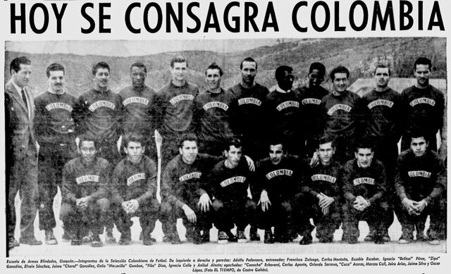Colombia a su Primer Mundial.