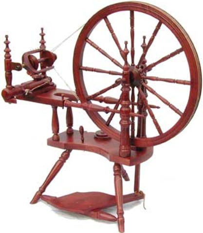 1900's spinning wheel