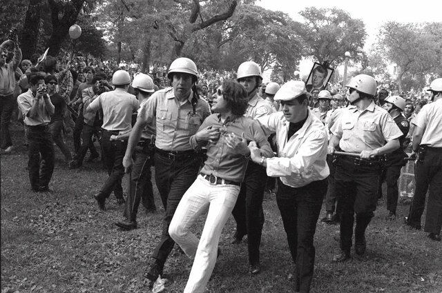 Protests at the 1968 Democratic National Convention
