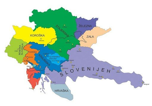 Oblikovanje dežel na območju današnje Slovenije (14. stoletje)