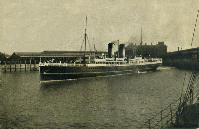 the boat in 1900's