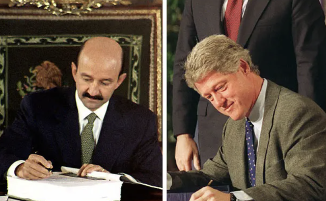 Pres. Clinton's $50 billion rescue plan for Mexico