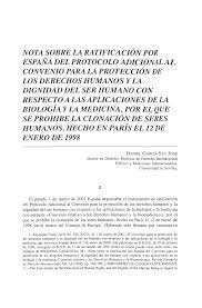 España firma un protocolo contrario a la clonación humana