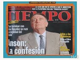 Cospiración de Luis Maria Anson contra el PSOE