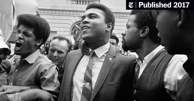 Boxer Muhammed Ali refuses military service