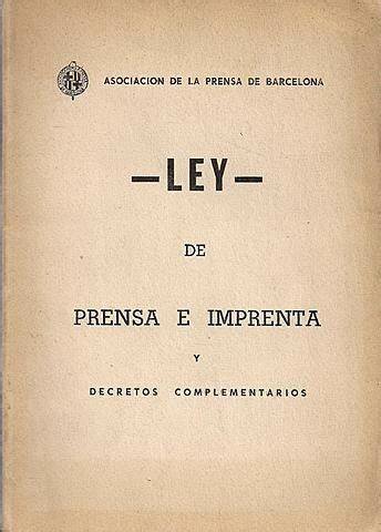 Ley de prensa
