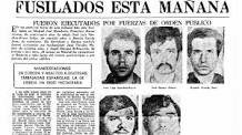 Ejecución de miebros de Eta y FRAP