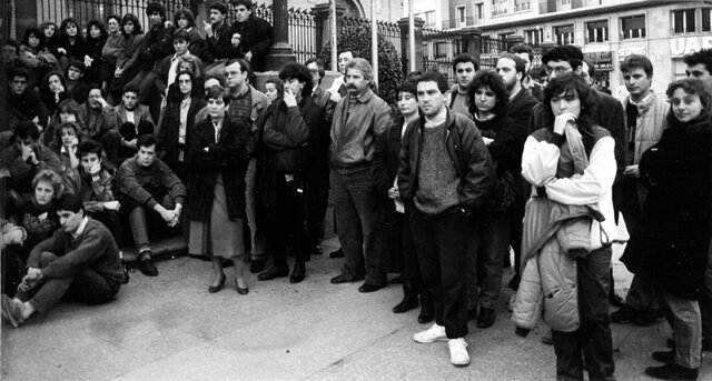 Huelga de profesores de centros privados