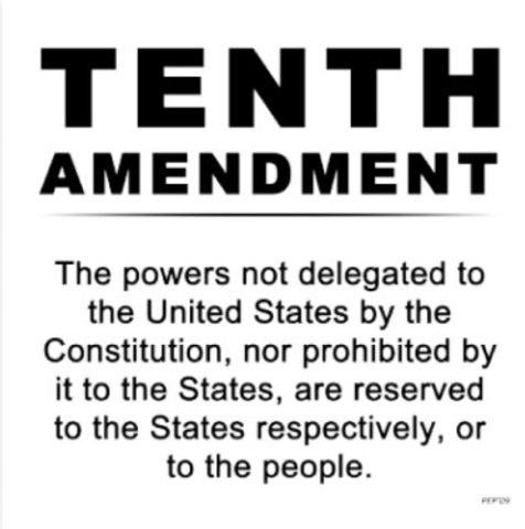 States rights ( amendment 10)