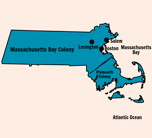 Massachusetts bay colony founded by purtians