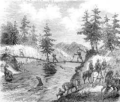 The first settlers arrive in Georgia