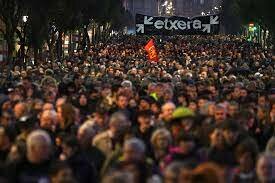 Manifestación en Bilbao
