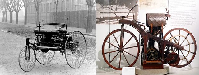 El primer automóvil común - Benz y Daimler