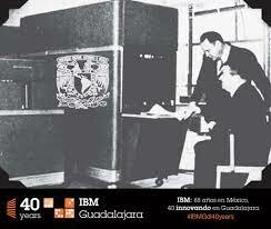 Primera computadora en la UNAM