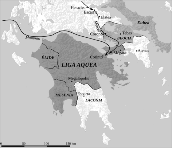 La Batalla de Corinto