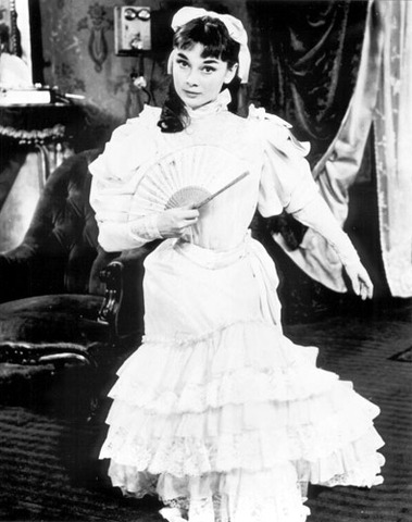 Audrey stars in her first Broadway Production, Gigi