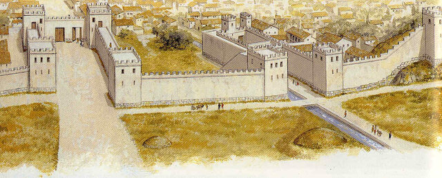 Se reconstruyen las Murallas en Atenas