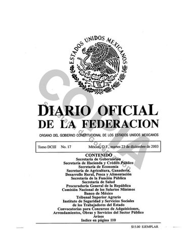 Ley del Impuesto sobre la Renta del  2003 a 2007