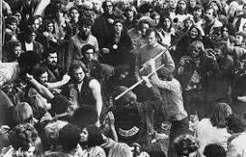 The Rolling Stones host the Altamont music festival