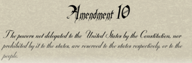 States Rights Amendment 10