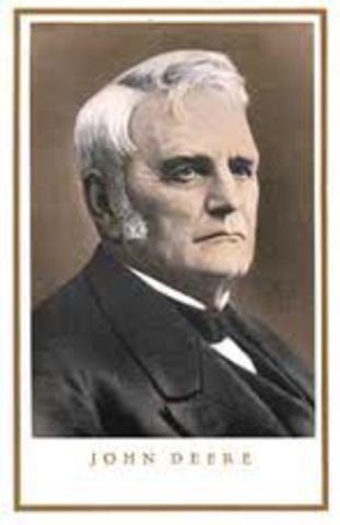 john deere steel plow