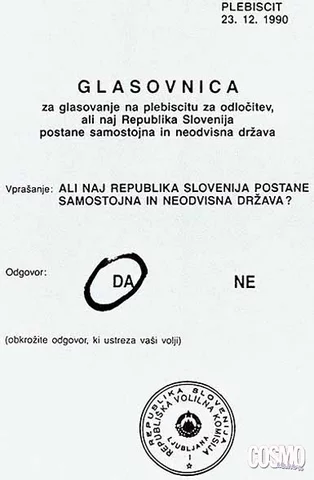 PLEBISCIT O OSAMOSVOJITVI