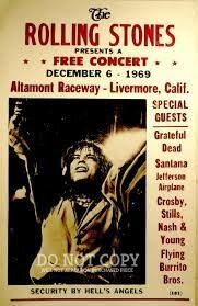 The Rolling Stones host the Altamont music festival