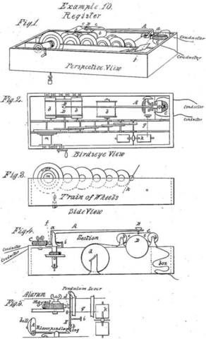 Cooke & Wheatstone patented the Telegraph, which was later taken over my Samuel Morse.