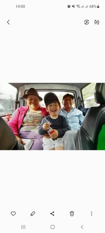 Abuelitos y su Ultimo nieto