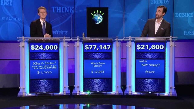 Watson compite en Jeopardy!
