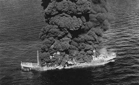 El barco petrolero Potrero del Llano fue torpedeado y hundido frente a las  costas de Florida, inclinó las opiniones en favor de la declaración de guerra contra el nazi-fascismo