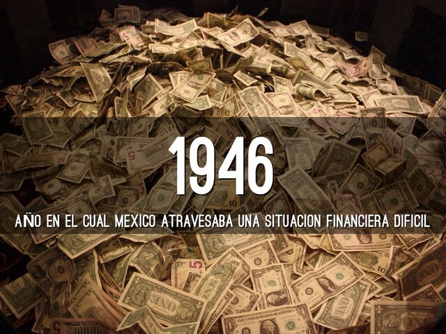 México atravesaba una situación financiera muy difícil.