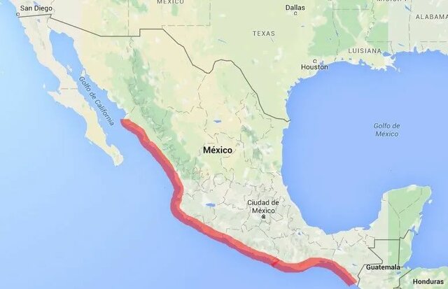 México refuerza las costas del Pacífico