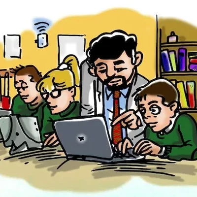 Timeline: LAS TICS EN LA EDUCACIÓN