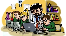 Timeline: LAS TICS EN LA EDUCACIÓN