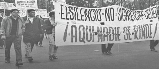 Se suscita la Marcha del Silencio