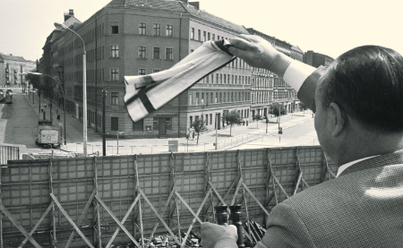 Berlin Wall is Constructed