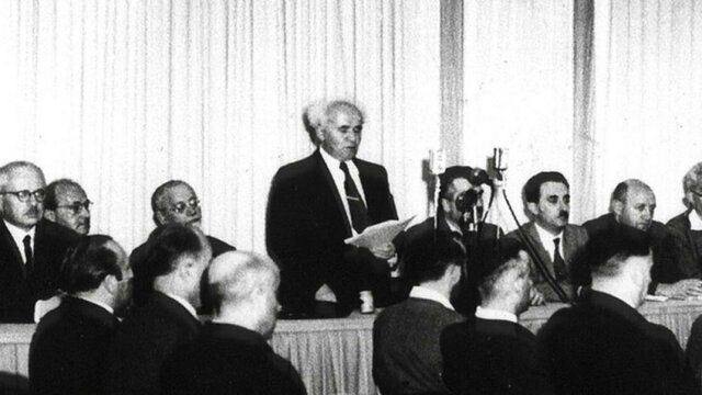 1948. Pròxim Orient. Proclamació de l’Estat d’Israel