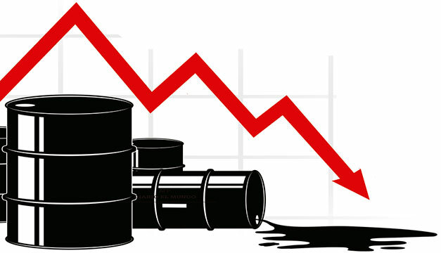 Descenso del precio del petróleo