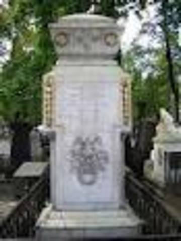 Похоронен на Лазаревском кладбище Александро-Невской лавры