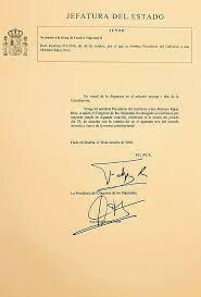 Aprovació del reial decret