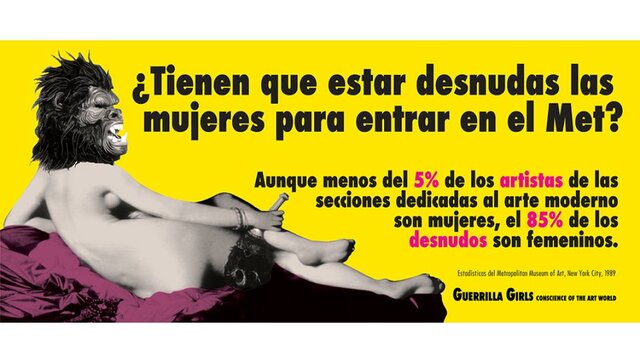 Acciones de las Guerrilla Girls