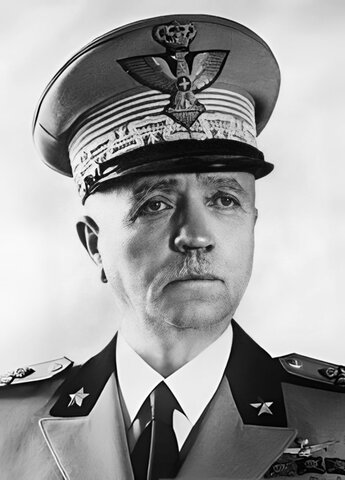 Mussolini e Badoglio