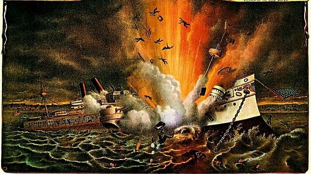 Explosión del acorazado Maine