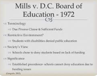 Mills v. Board of Education