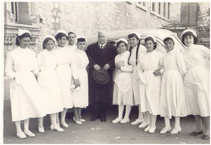 la primera promoción  de enfermeras 1926