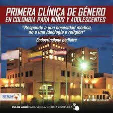 2017 - Colombia abre la primera clínica de género para niños y adolescentes.