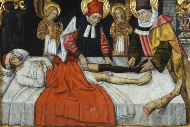 Edad Media, que tiene su desarrollo entre el siglo V y el XV: comienza con la desintegración del Imperio Romano de Occidente en el siglo V, y finaliza con la toma de la ciudad de Constantinopla en el año 1453.