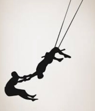 El primer trapecio volador